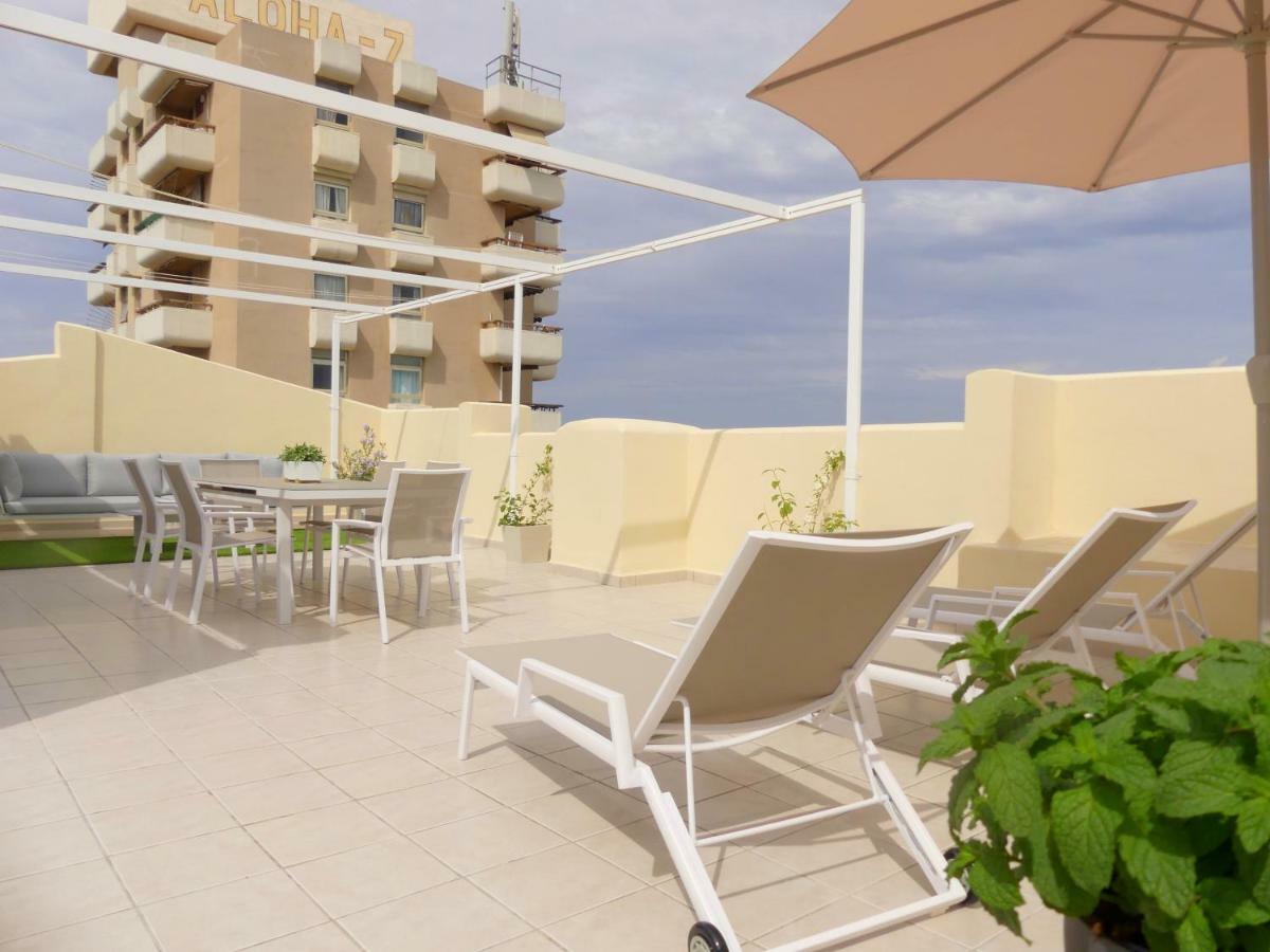 Duplex La Carihuela 1ª Linea De Playa Apartamento Costa Del Sol ตอร์เรโมลิโนส ภายนอก รูปภาพ